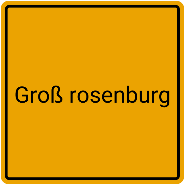Meldebestätigung Groß Rosenburg